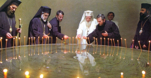 Vizita Patriarhului Teoctist şi a Patriarhului Petros al VII-lea la Sighet