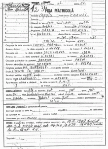 Fişă de încarcerare