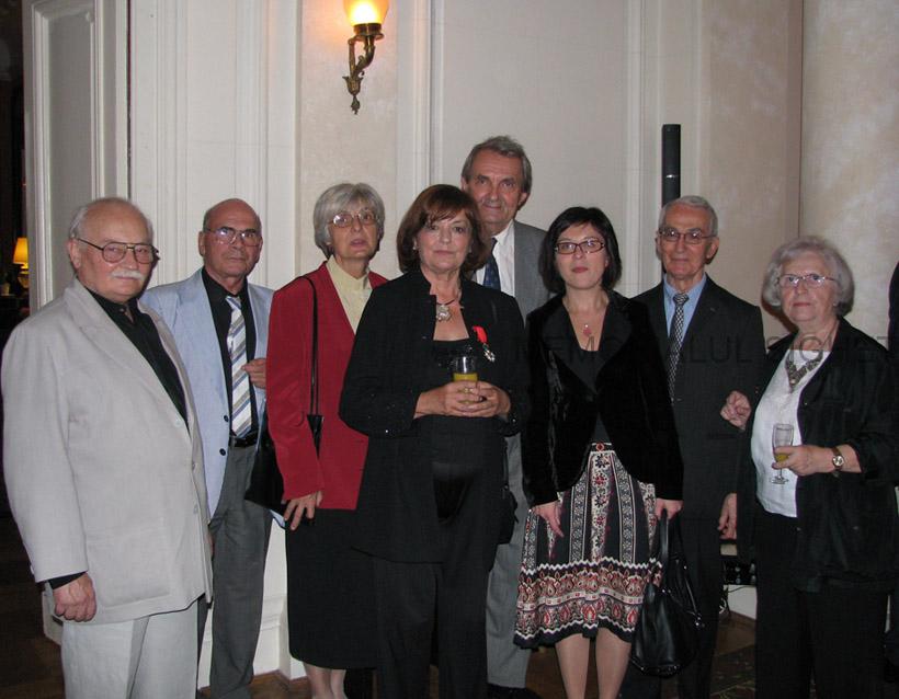 Ana Blandiana la ceremonia de decernare a Legiunii de Onoare