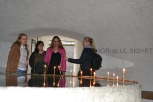 Vizita dnei Marjorie Stern, atașatul cultural al Ambasadei SUA, la Memorialul Sighet
