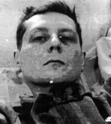 Victor Rădulescu Pogoneanu - fotografie din timpul detenţiei în închisoarea spital Văcăreşti